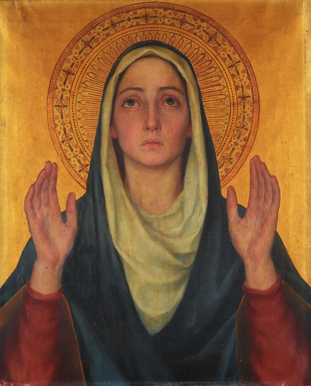 Retrato de Madonna Frequentemente de Ivana Kobilca