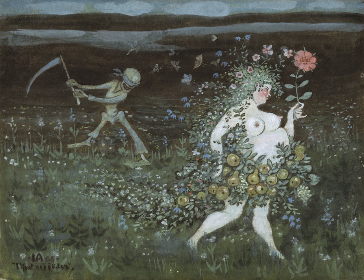 Vida e Morte, 1905 de Ivar Axel Henrick Arosenius