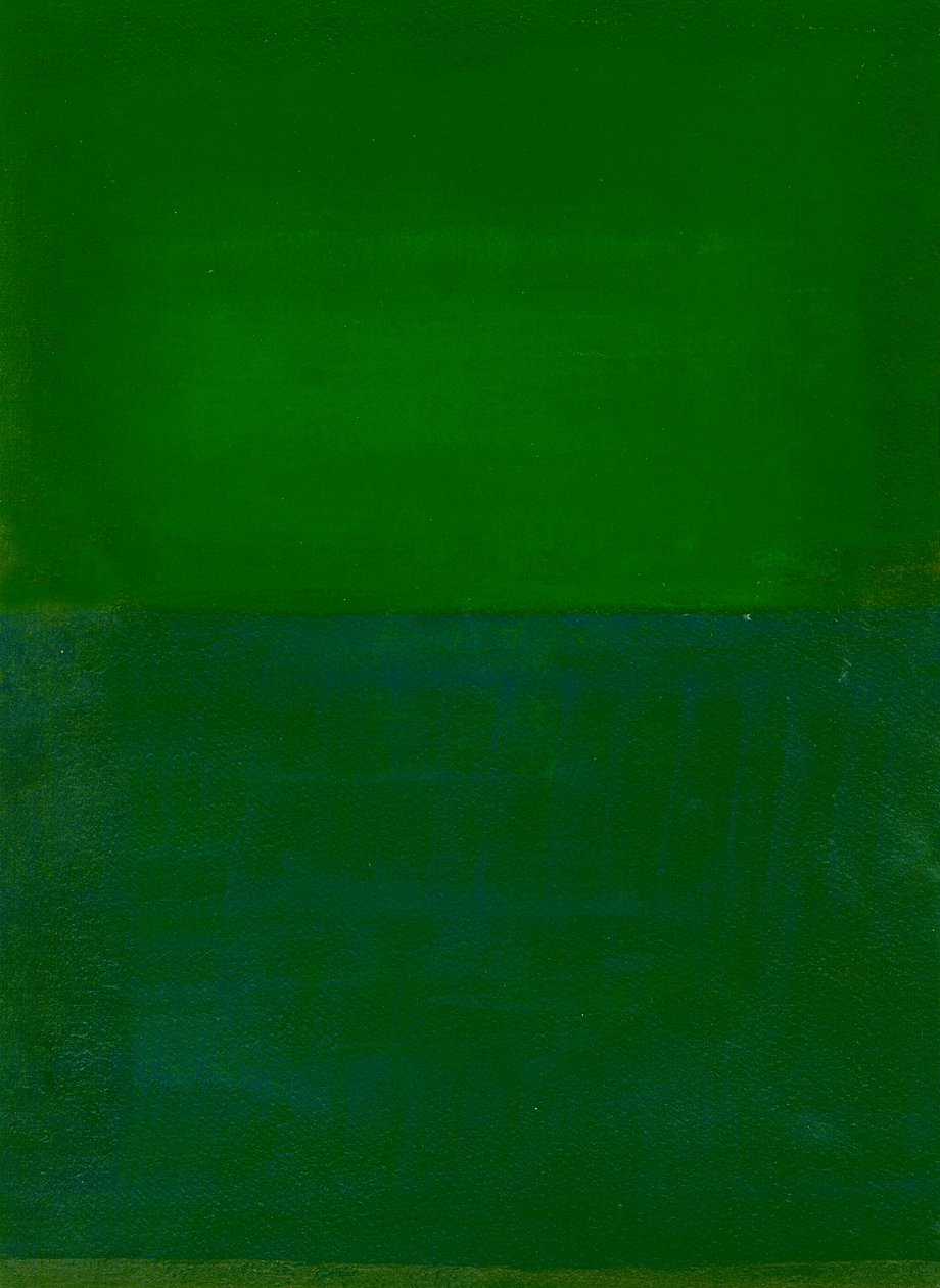 Espaço, tempo, movimento, verde, 2010 de Izabella Godlewska de Aranda