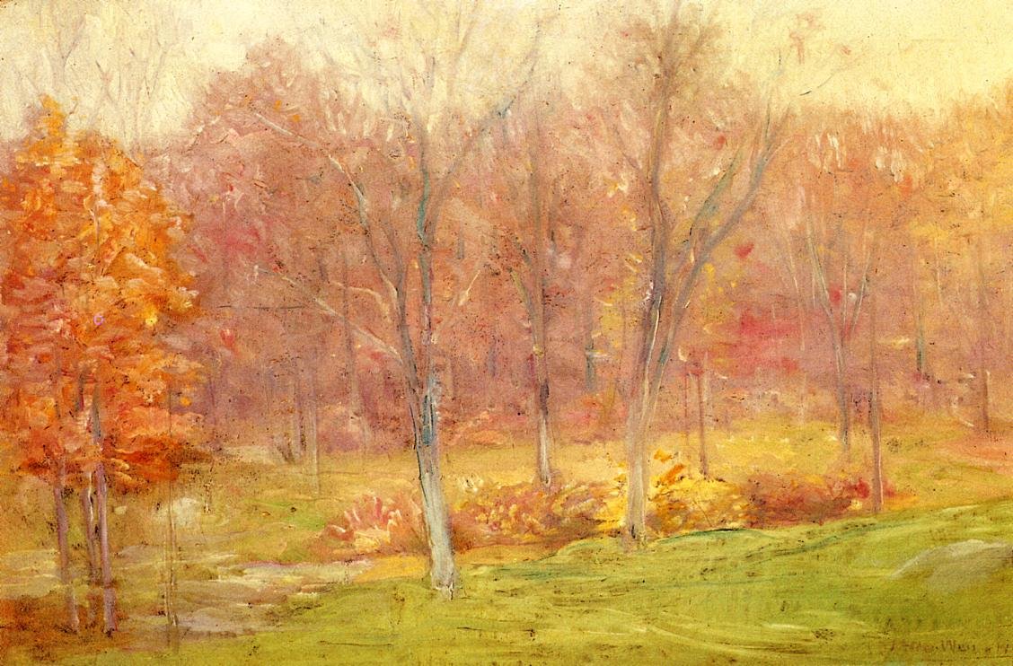 Autumn Rainn de J. Alden Weir