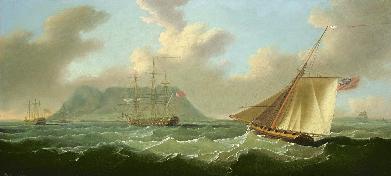 Envio fora da cidade do cabo, 1806 de J. Francis Sartorius