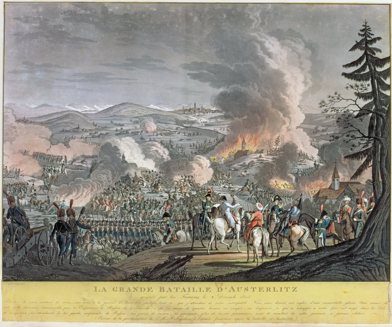 A Batalha de Austerlitz, 2 de dezembro de 1805 de J L Ragendas
