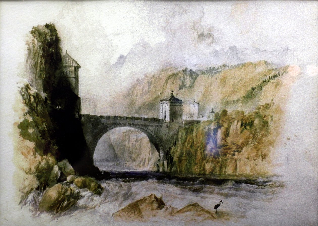 Ponte de Saint-Maurice de Joseph Mallord William Turner
