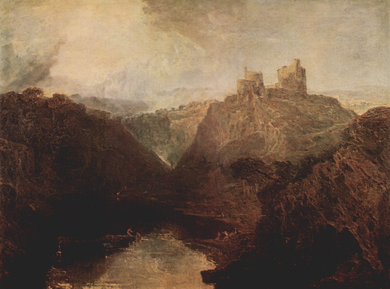 Castelo de Kilgarran em Twyvey de Joseph Mallord William Turner