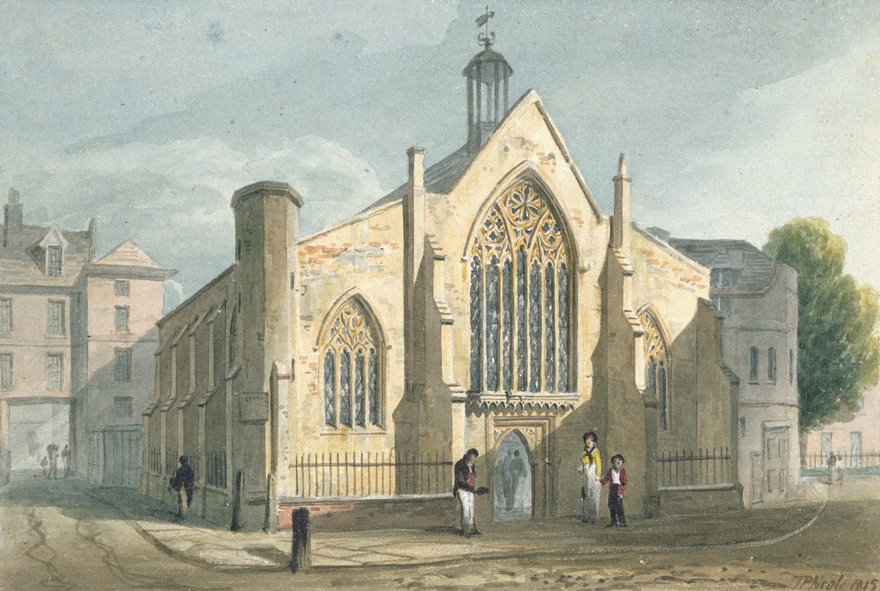 Igreja Holandesa, Austin Friars, 1815 de John Preston Neale
