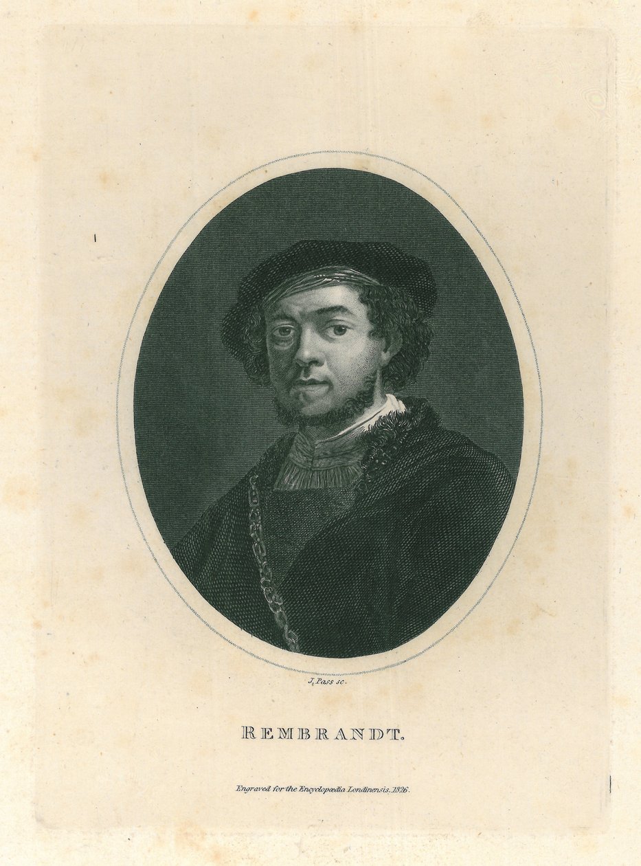 Rembrandt, 1826 de J. Pass