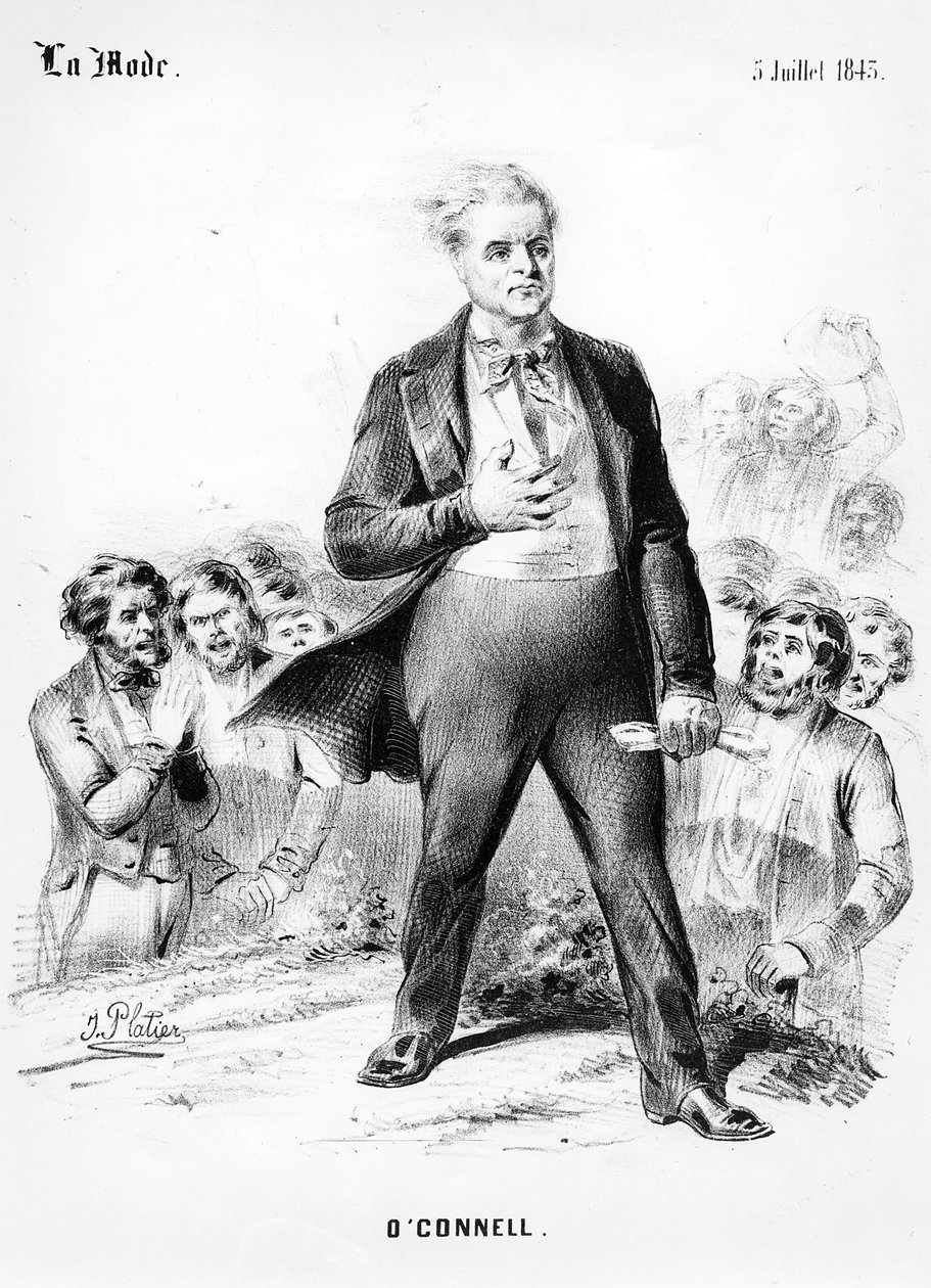 Daniel OConnell, de La Mode, 5 de julho de 1843 de J. Platier