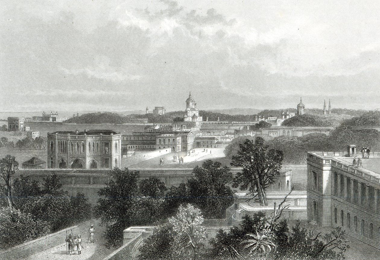 Lucknow, gravado por EP Brandard, c.1860 de John Ramage