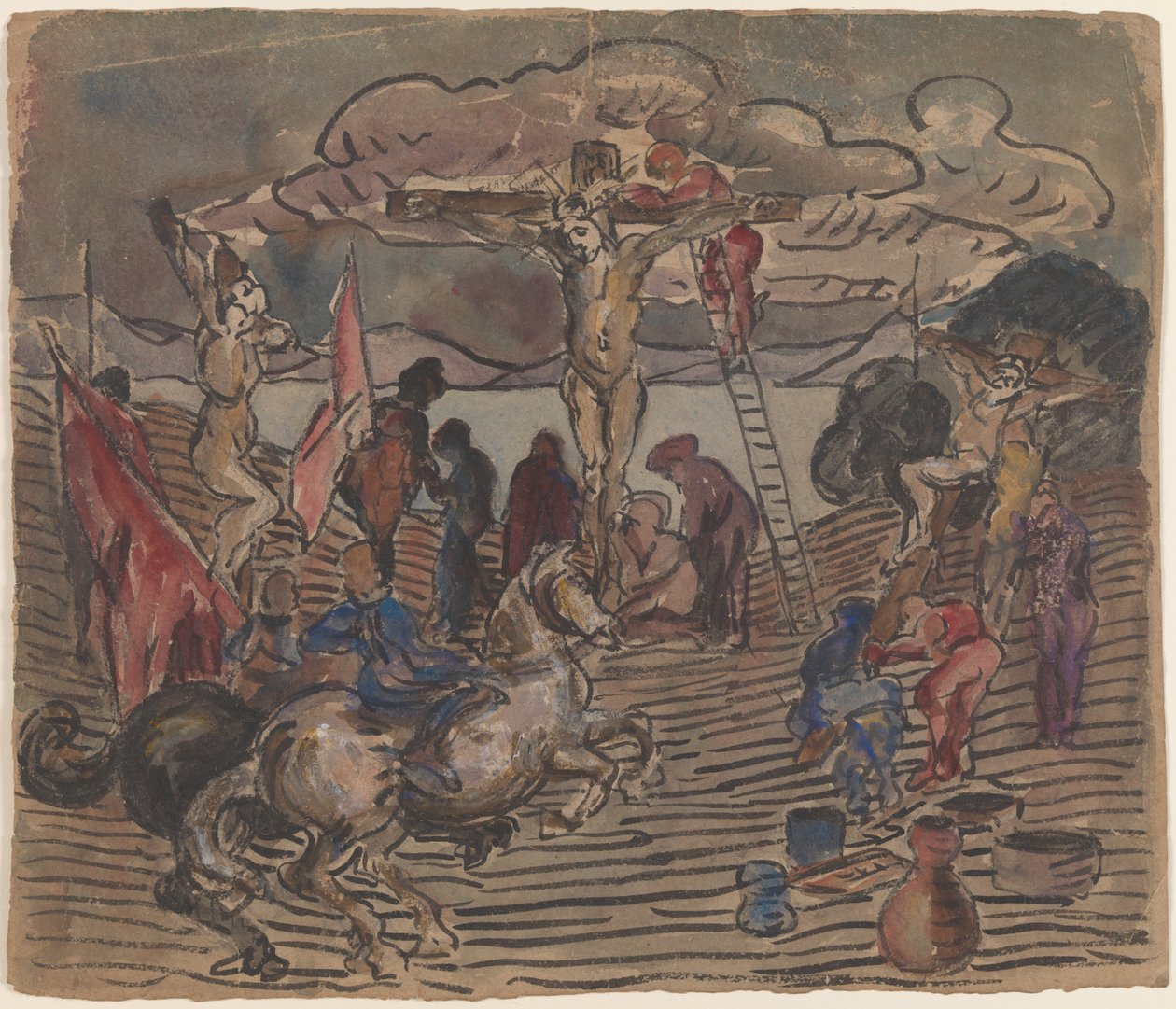 Crucificação I de J.A. Jerichau