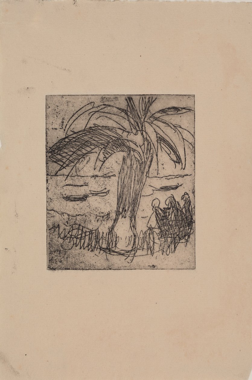 Palma à beira-mar de J.A. Jerichau