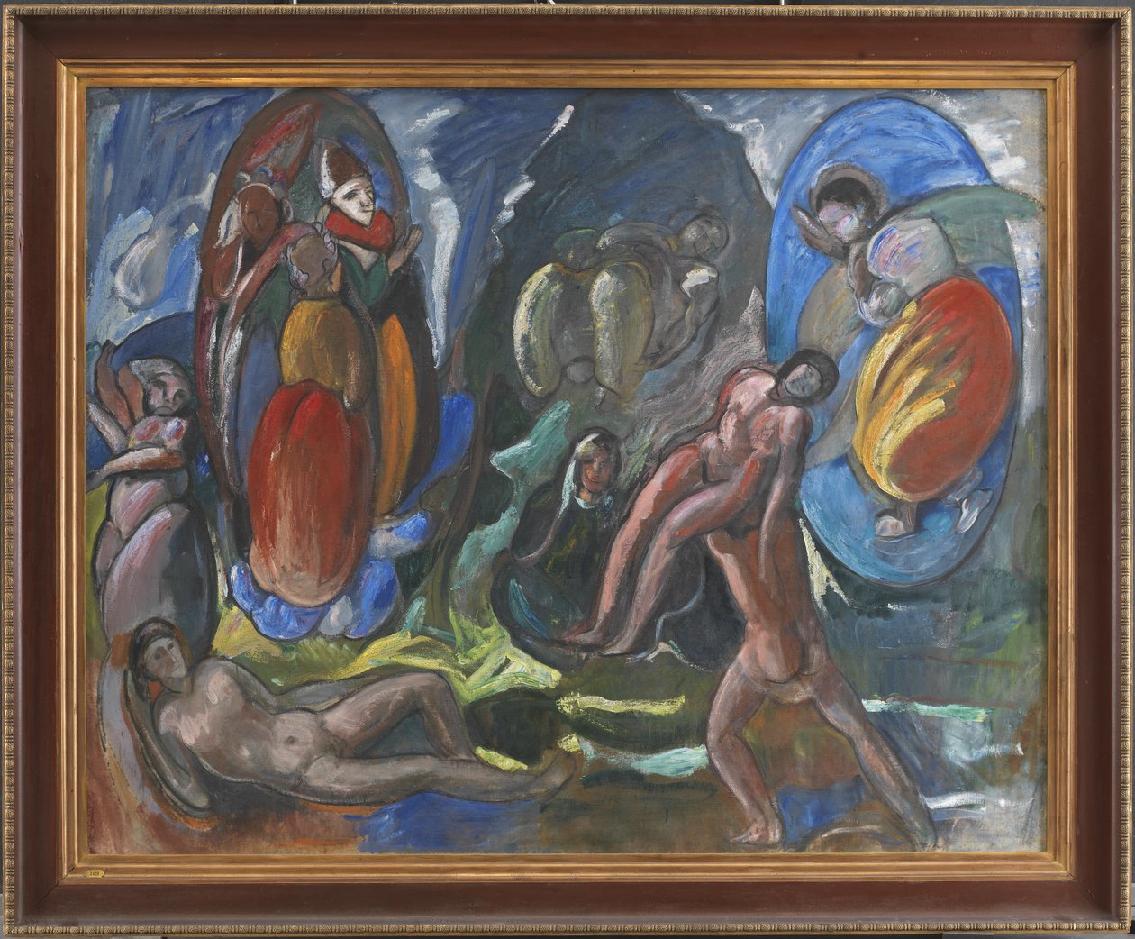 A Criação de Eva. Composição. Opus II de J.A. Jerichau