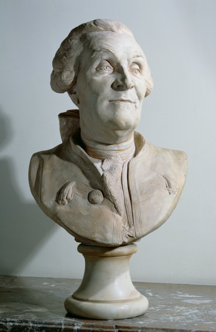 Busto de Charles Mary de La Condamine (1701-74) de J.B.C dHuet
