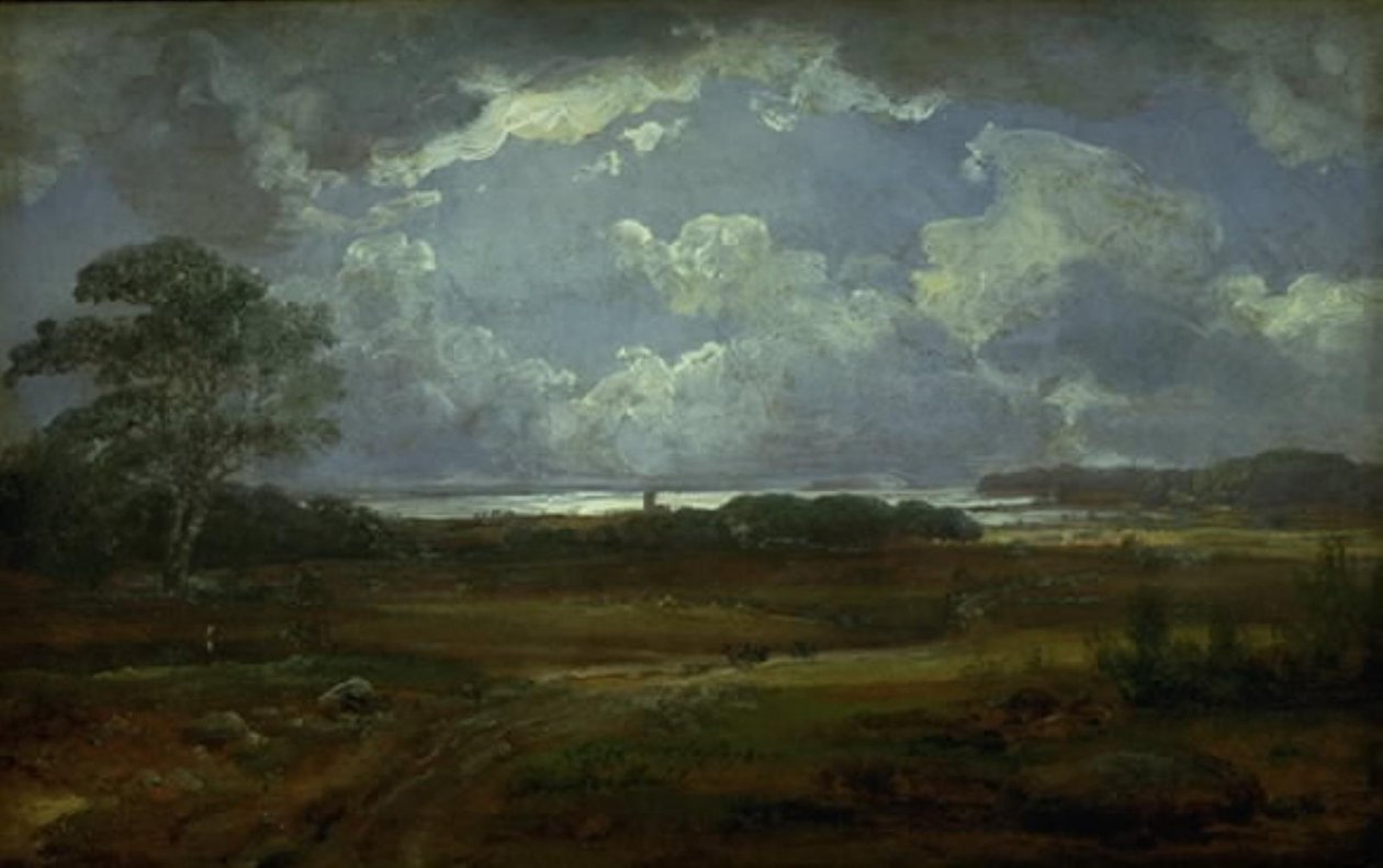 Vista para Jungshoved de Johan Christian Dahl