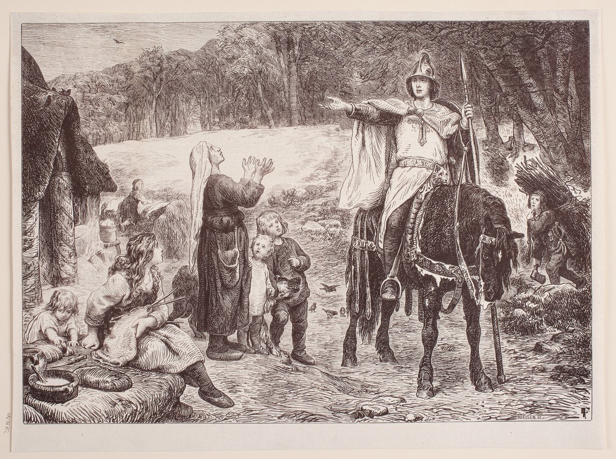 O Cavaleiro dos Kulsvierhytten de J.C. Nielsen