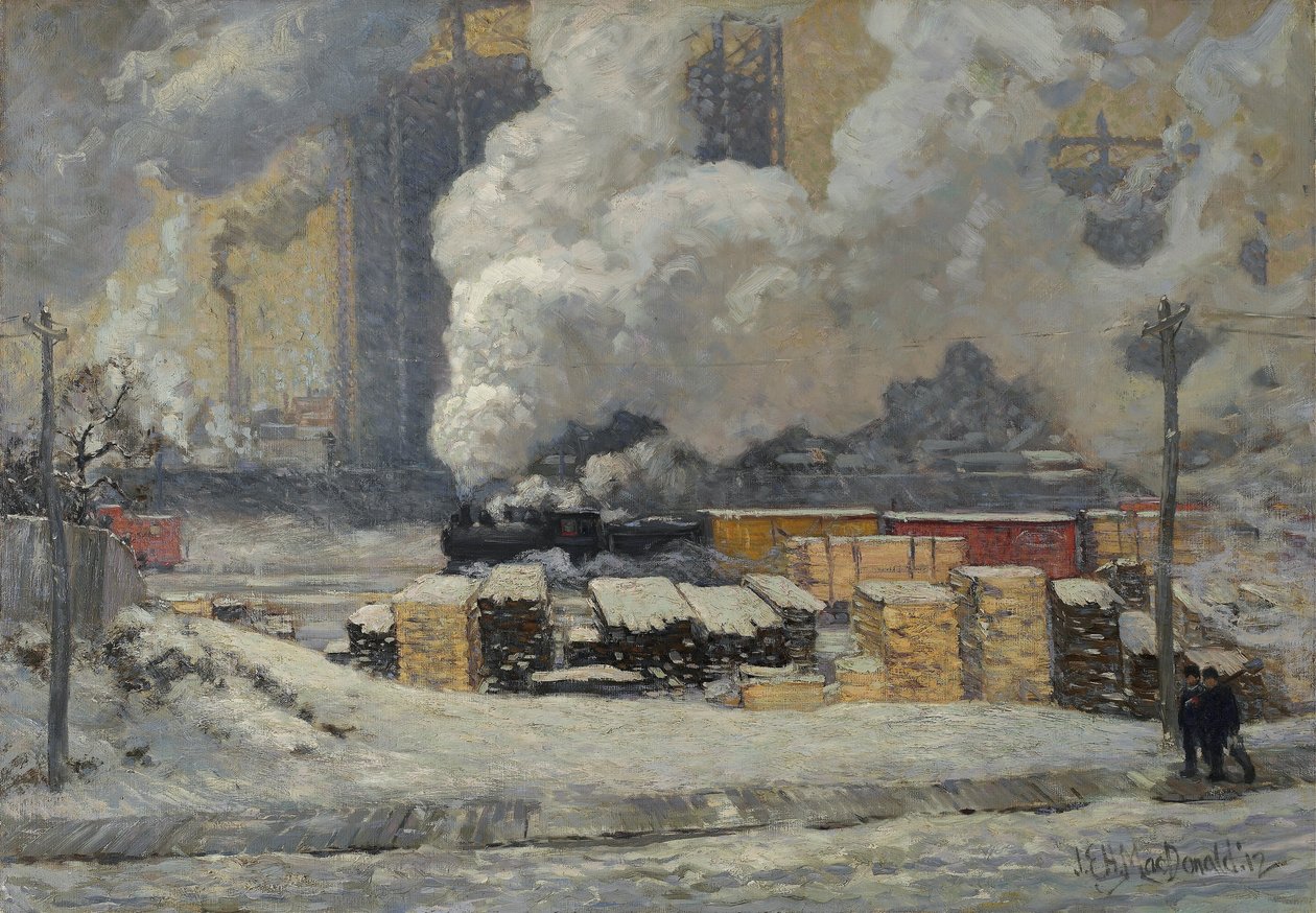 Trilhas e Tráfego de J.E.H. MacDonald