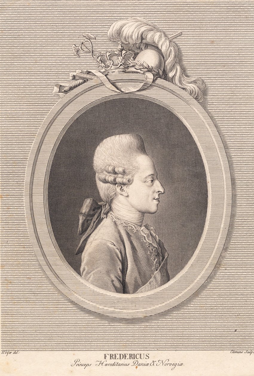 Príncipe hereditário Frederik de J.F. Clemens