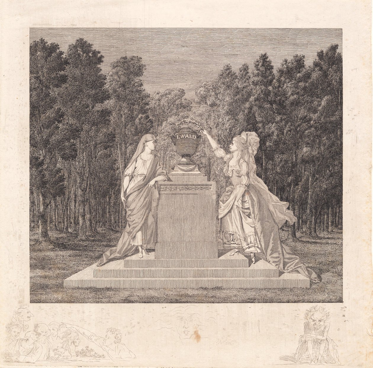 A memória de Ewald de J.F. Clemens