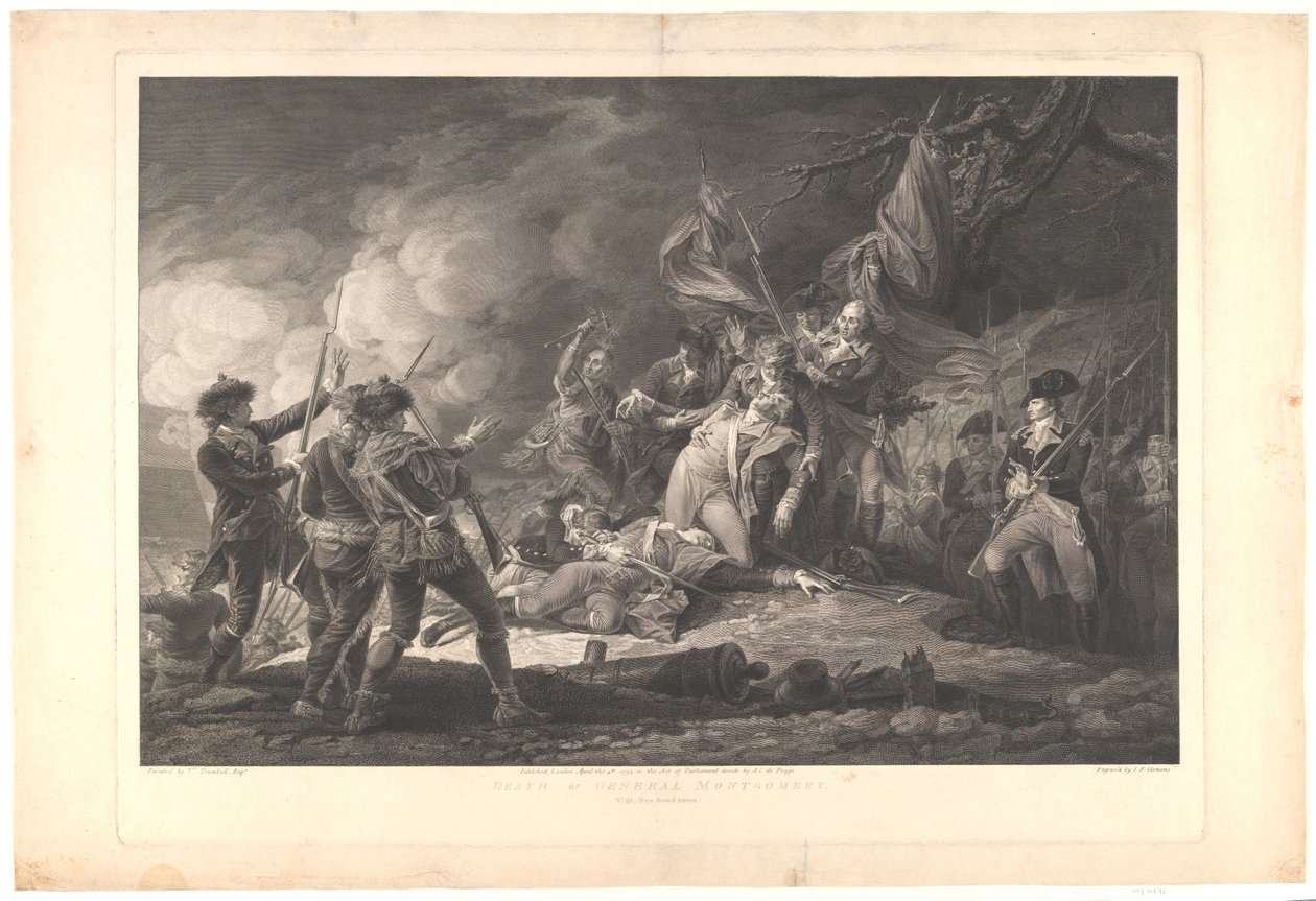 Morte do General Montgomery de J.F. Clemens