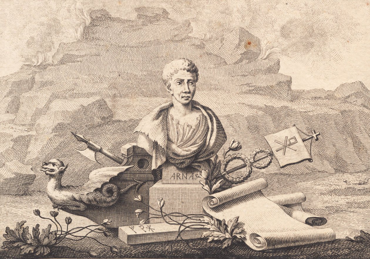 Colecionador de manuscritos Arni Magnusson de J.F. Clemens