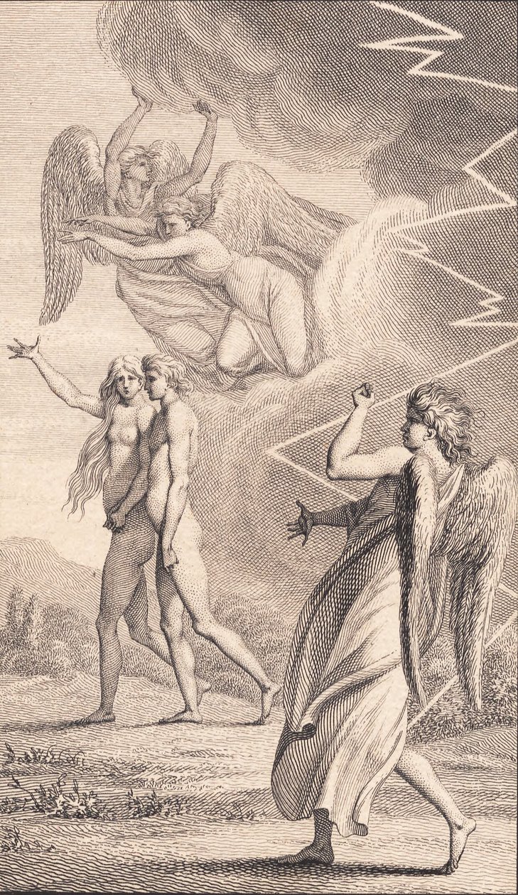 Ilustração para "Adão e Eva" de Ewald. V de J.F. Clemens