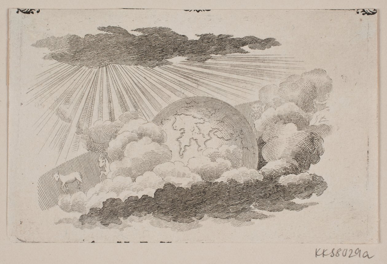 O globo rolando entre nuvens de J.F. Clemens