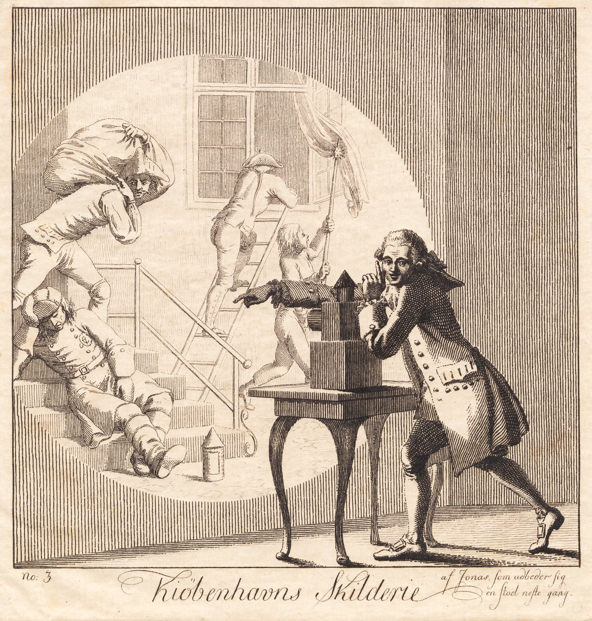 "Kiøbenhavns Skilderie", nº 3 de J.F. Clemens