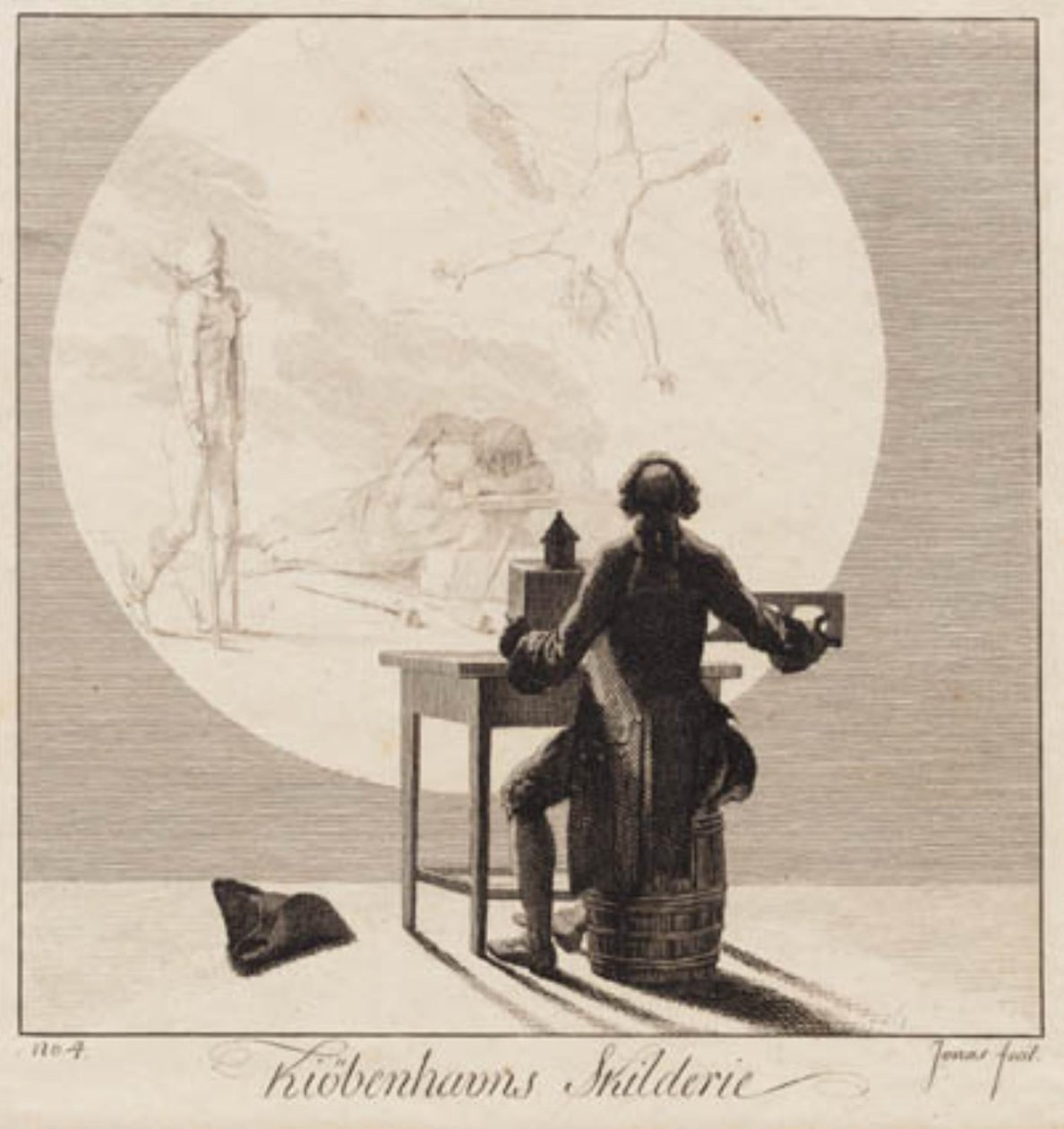 "Kiøbenhavns Skilderie", nº 4 de J.F. Clemens