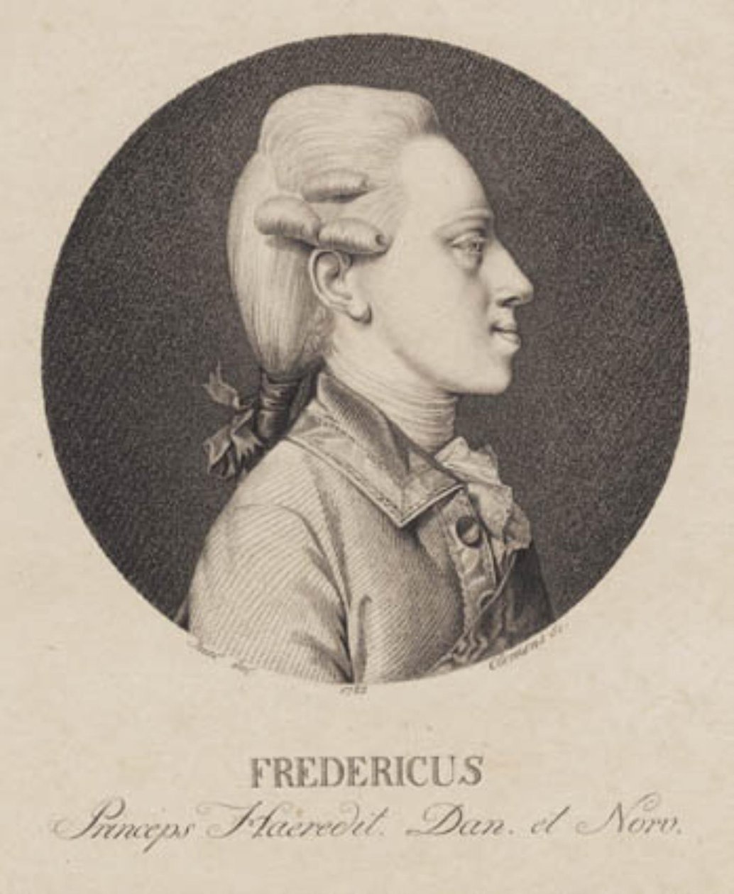 Príncipe herdeiro Frederico (VI) de J.F. Clemens