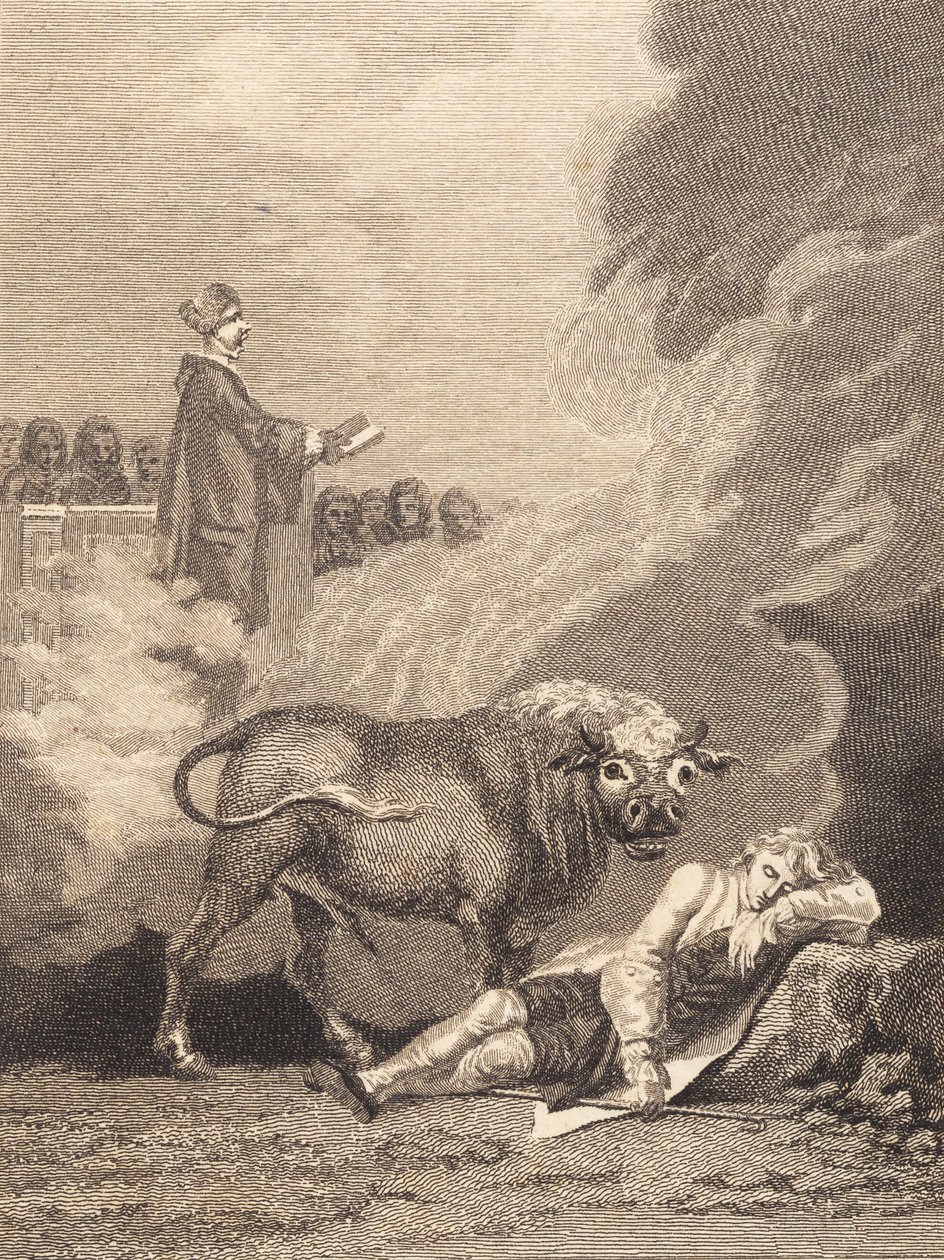 Niels Klim acha que ouviu o funcionário de Fane Kirke. II de J.F. Clemens