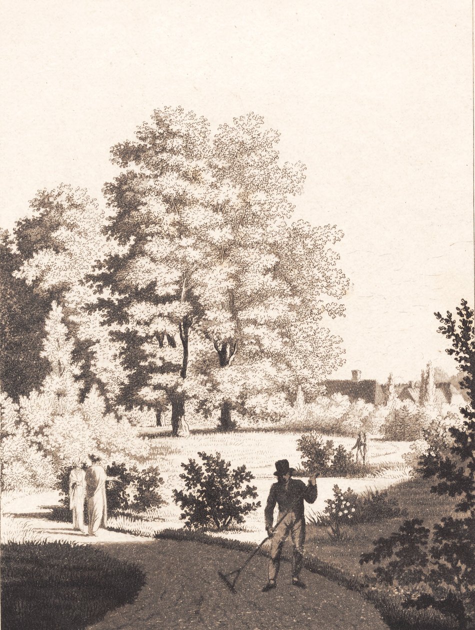 jardim de Nordfeldt de J.F. Clemens