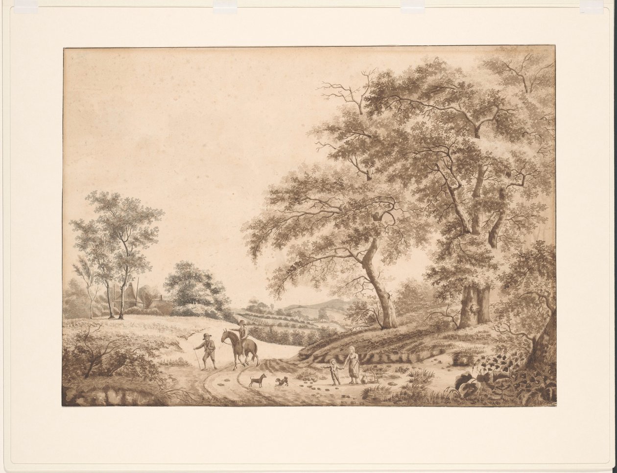 Paisagem de J.H. de Friderici (signed by artist)