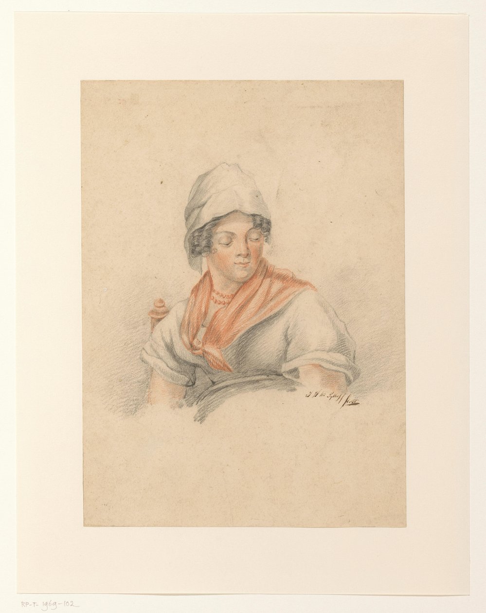 camponesa de J.H. ten Sijthoff