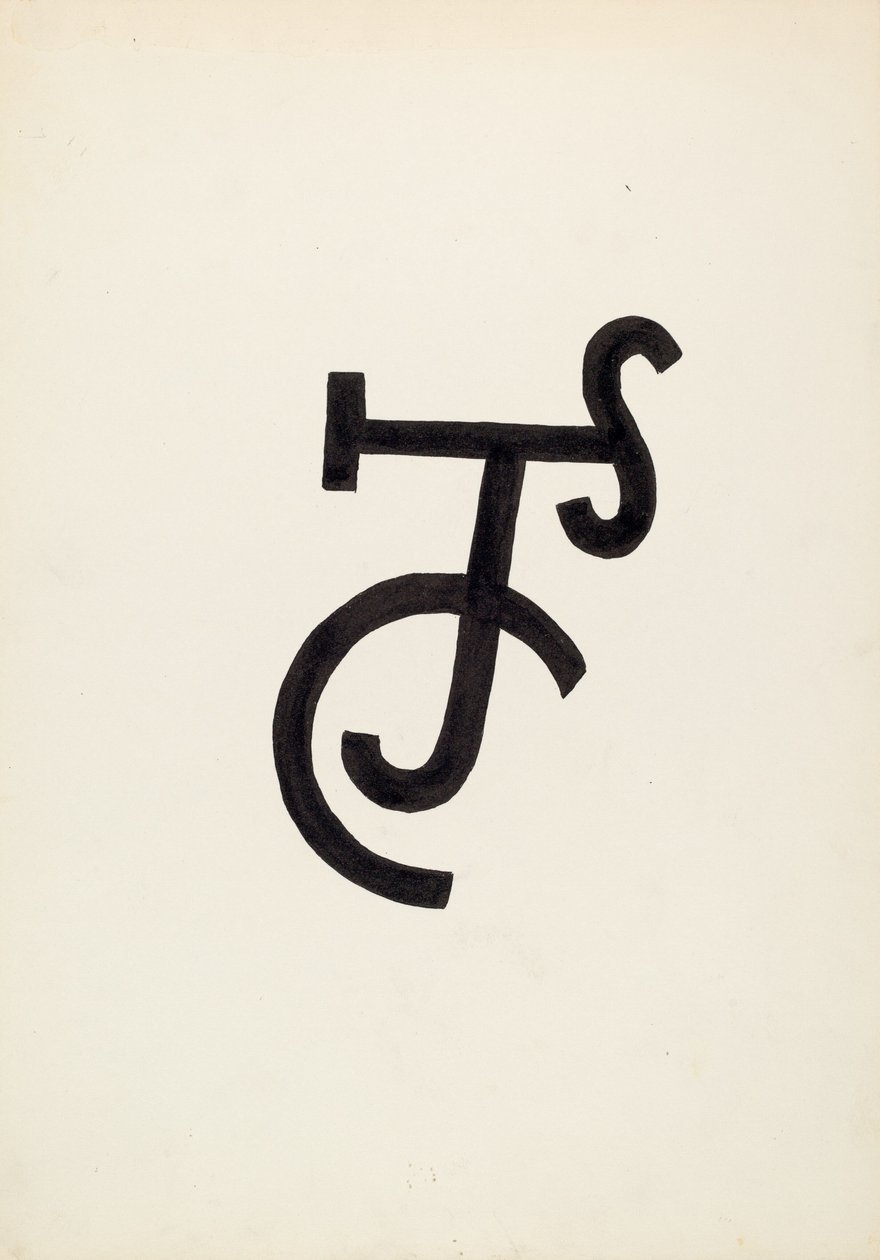 Marca de gado, c. 1936. de J.Henry Marley