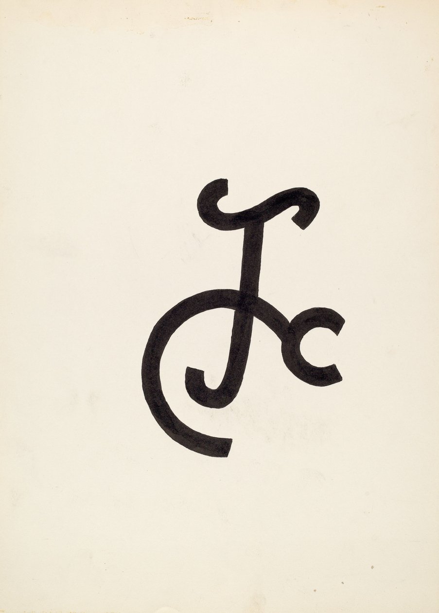 Marca de gado, c. 1936. de J.Henry Marley