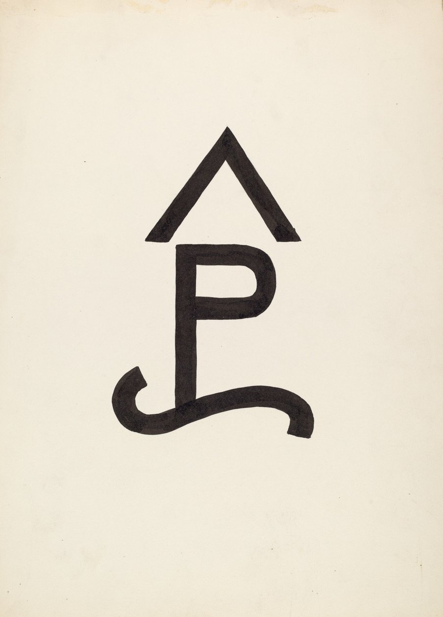 Marca de gado, c. 1936. de J.Henry Marley