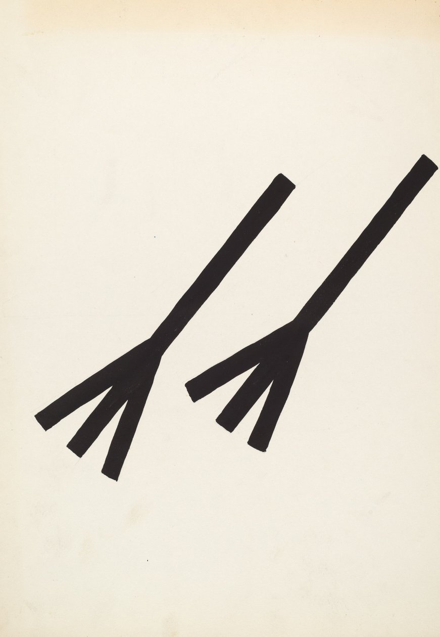 Marca de gado, c. 1936. de J.Henry Marley