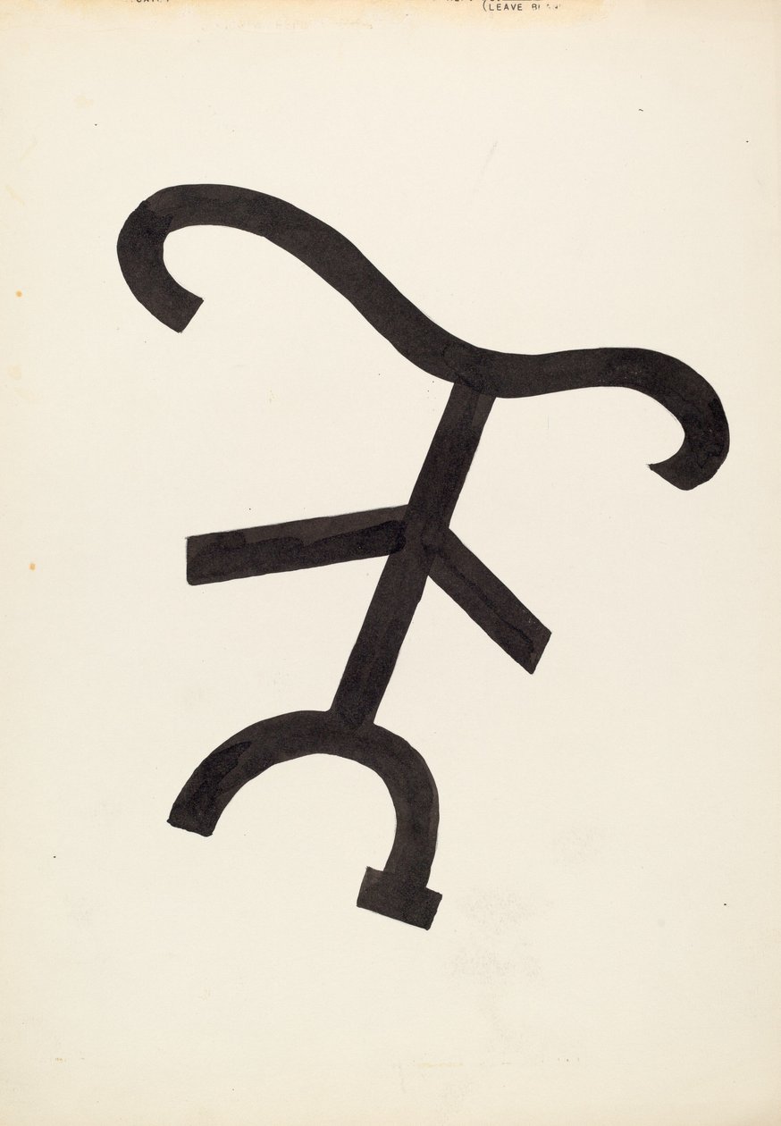 Marca de gado, c. 1936. de J.Henry Marley