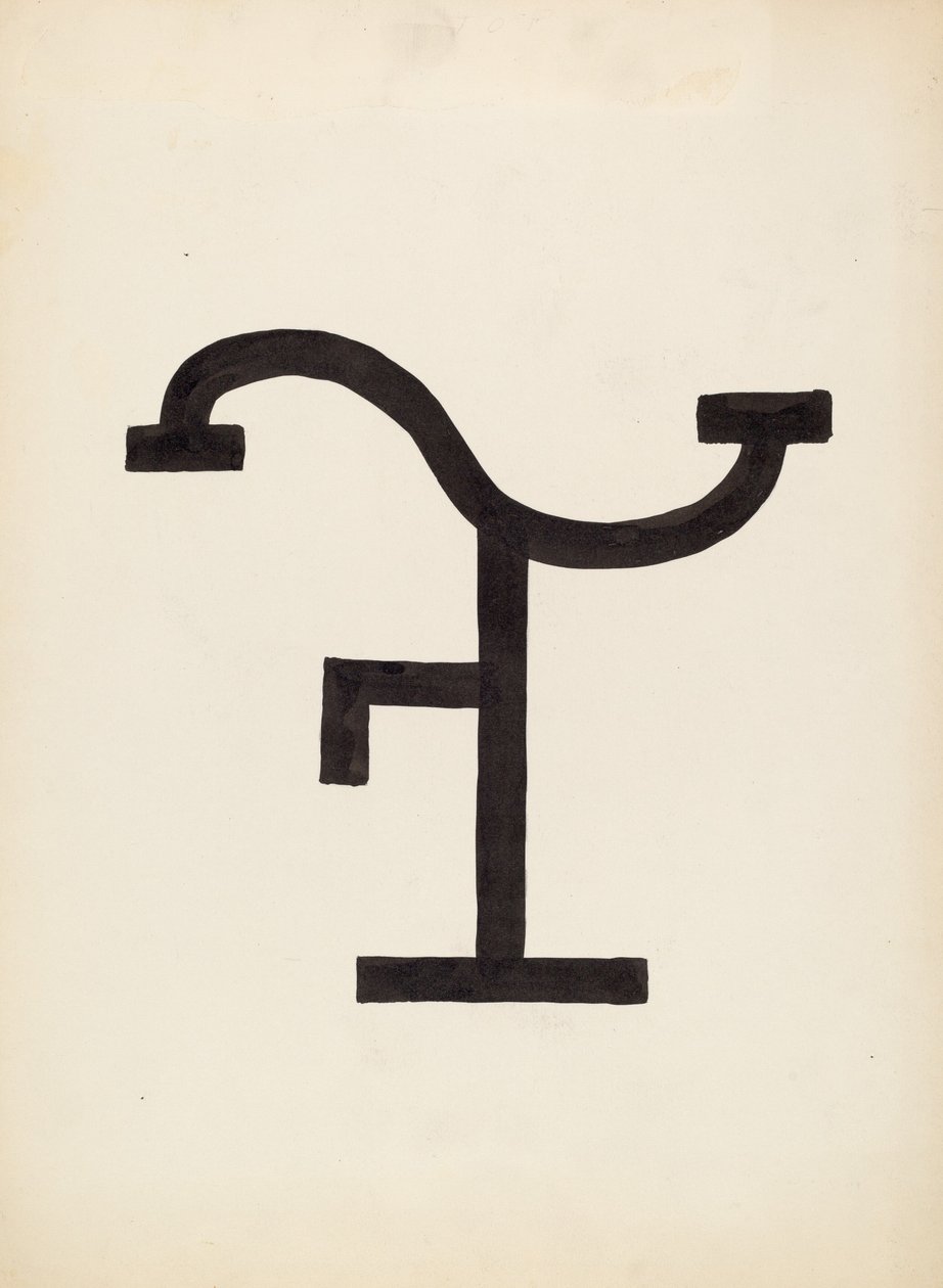 Marca de gado, c. 1936. de J.Henry Marley