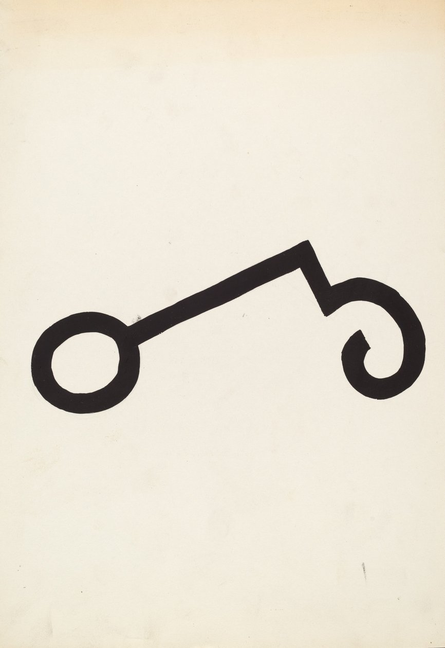 Marca de gado, c. 1936. de J.Henry Marley
