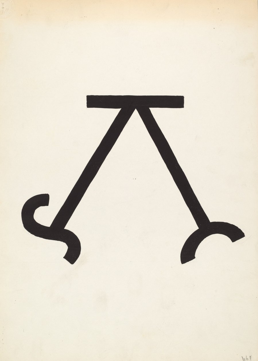 Marca de gado, c. 1936. de J.Henry Marley