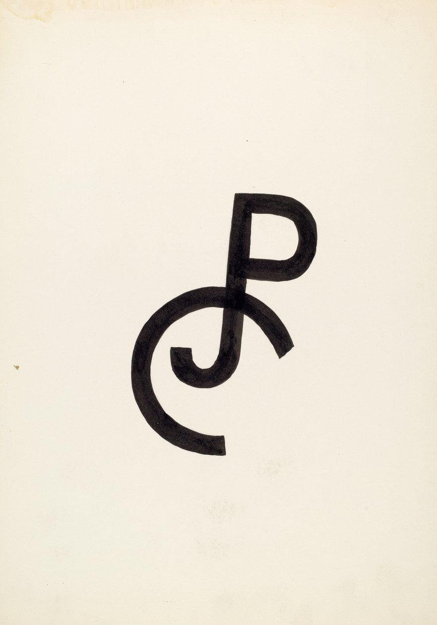Marca de gado, c. 1936. de J.Henry Marley
