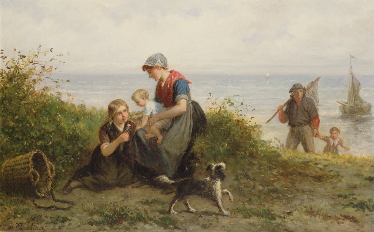 A família dos pescadores de J.J.M. Damschroeder