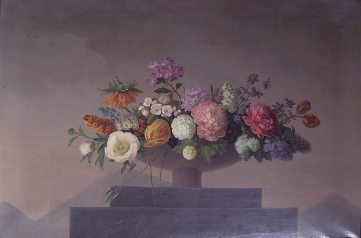 Flores em uma tigela de J.L. Camradt
