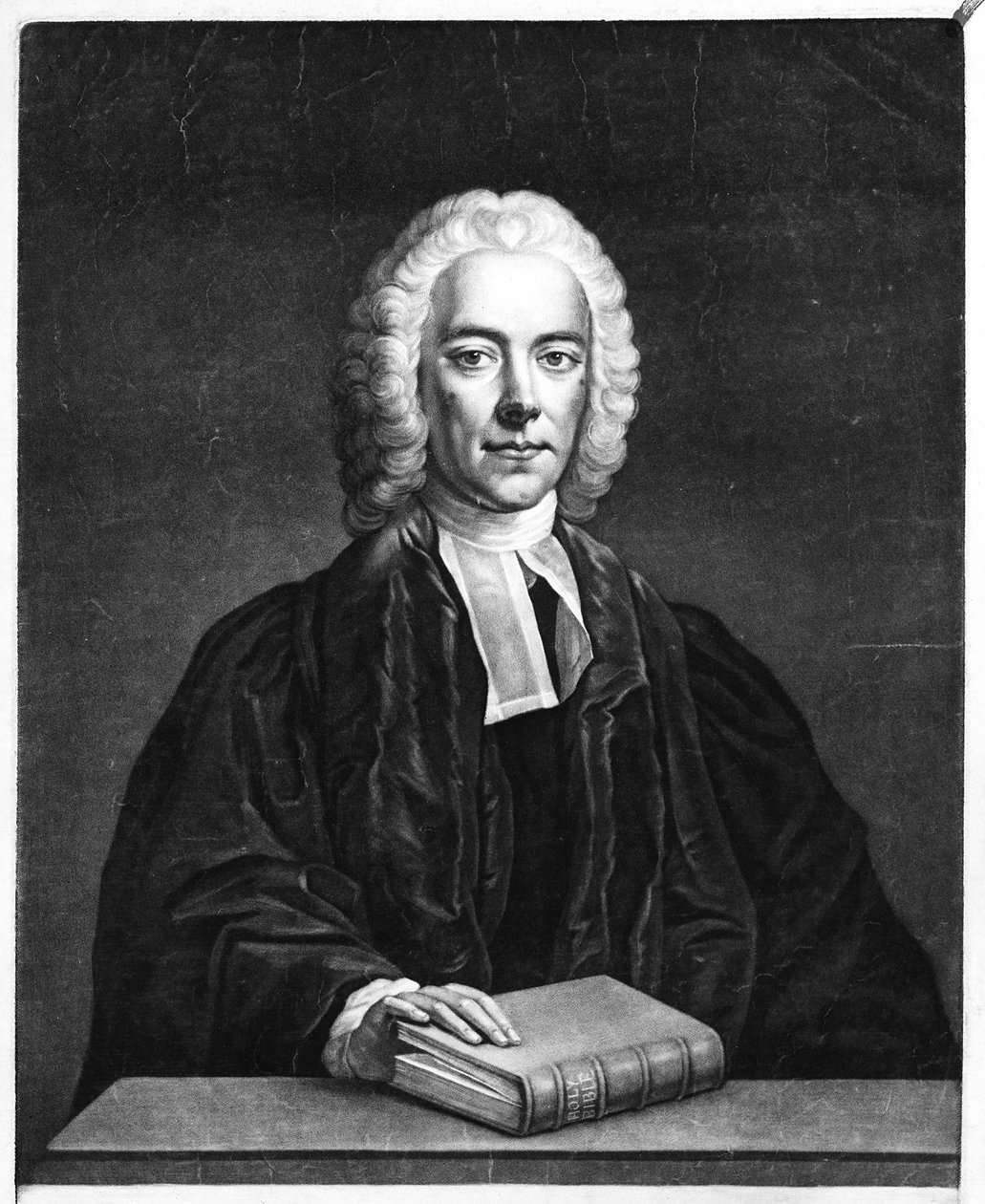 James Hervey, gravado por John Dixon, c.1770 (mezzotint) de J.L. Williams