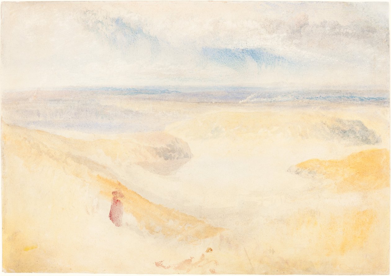 Um Rio Yorkshire, c. 1827. de Joseph Mallord William Turner