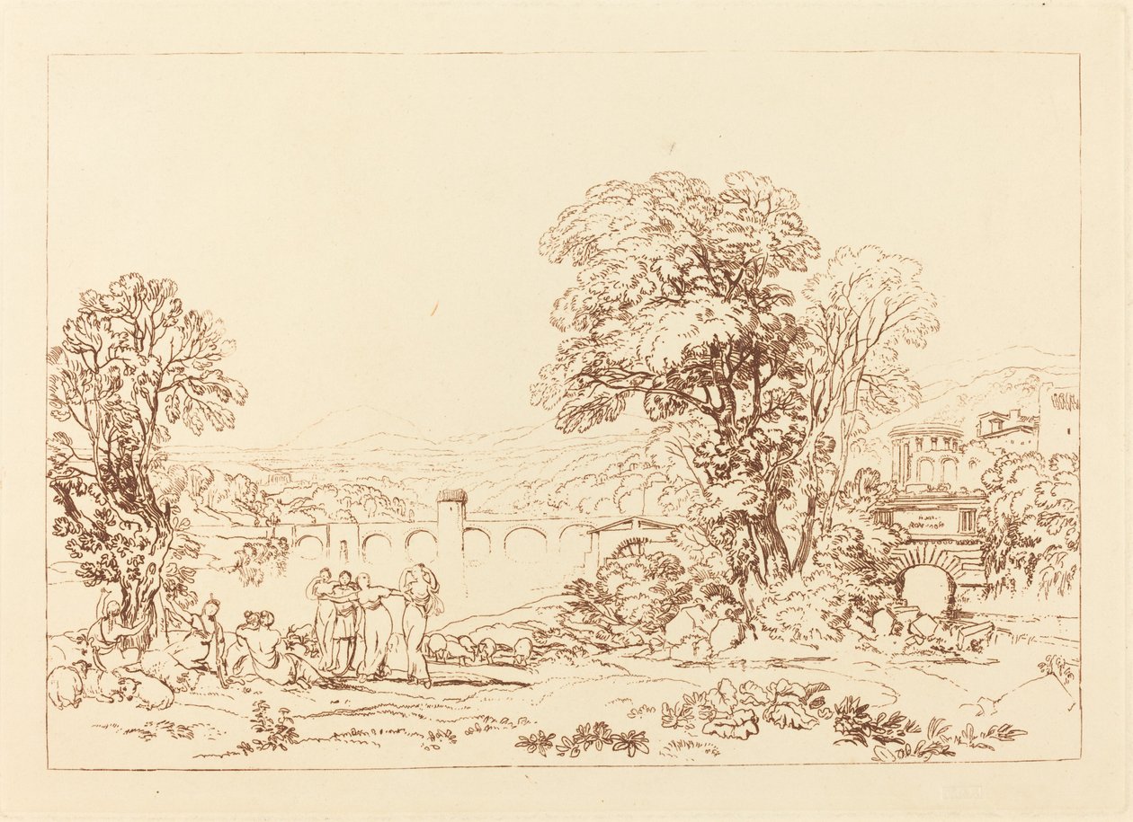 Apuleia em busca de Apuleio de Joseph Mallord William Turner
