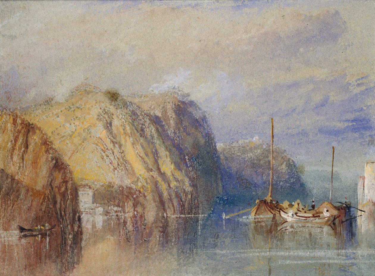 Entre Clairmont e Mauves, 1826-1830 de Joseph Mallord William Turner