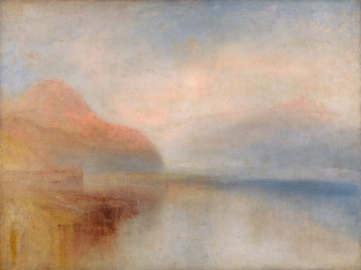 Inverary Pier, Loch Fyne: Manhã, ca. 1845. de Joseph Mallord William Turner