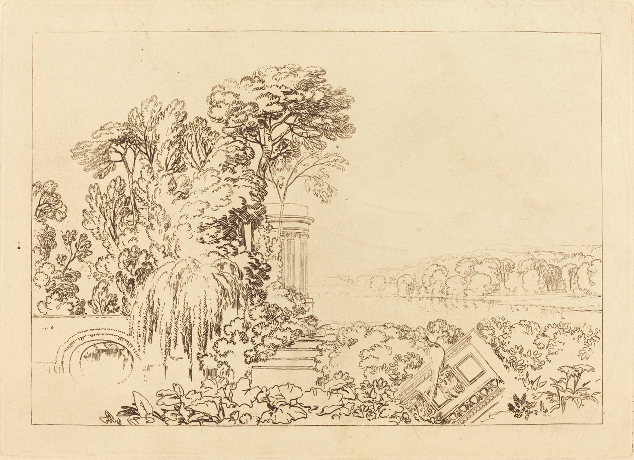 Isis, publicado em 1819. de Joseph Mallord William Turner