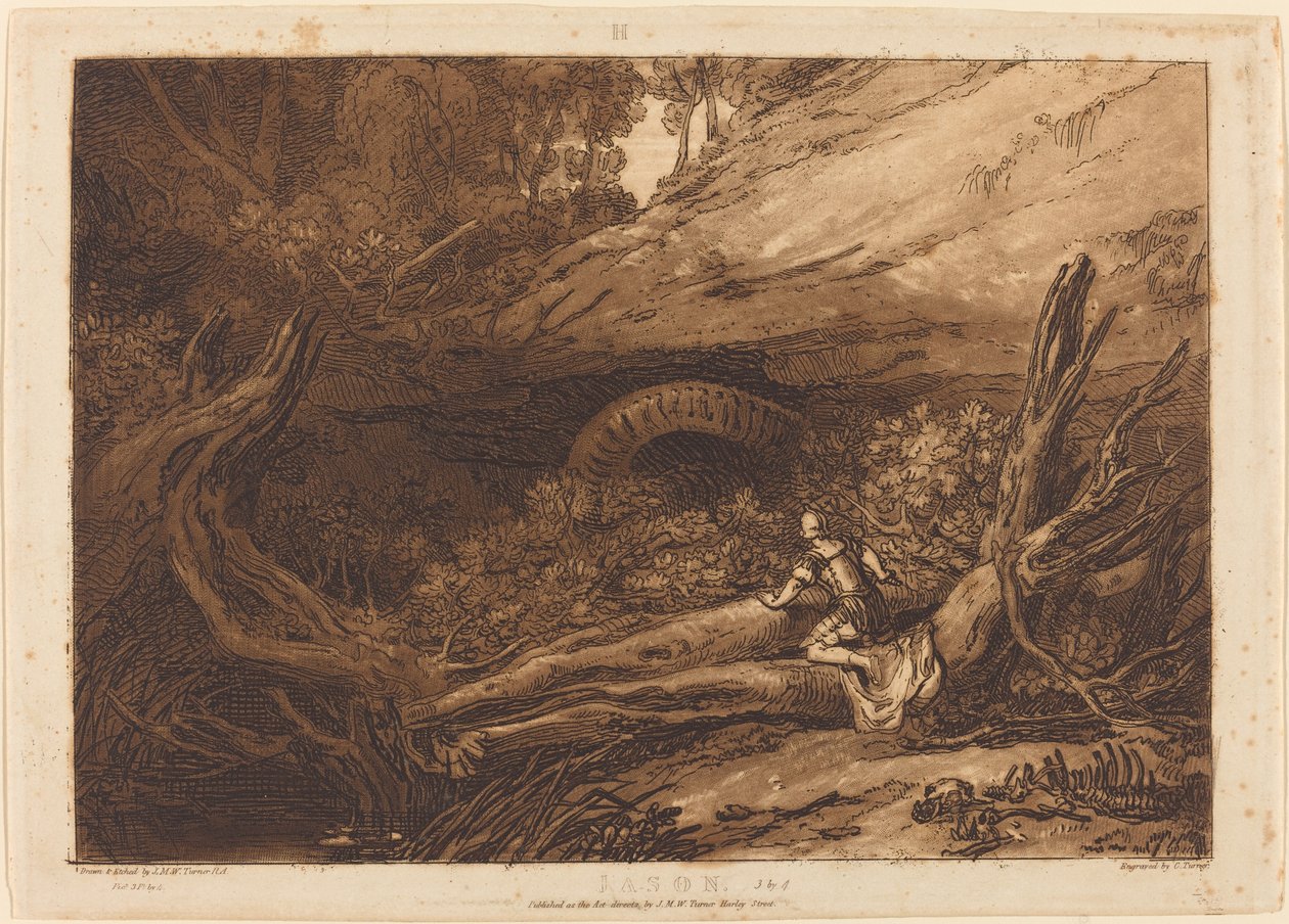 Jason, publicado em 1807. de Joseph Mallord William Turner